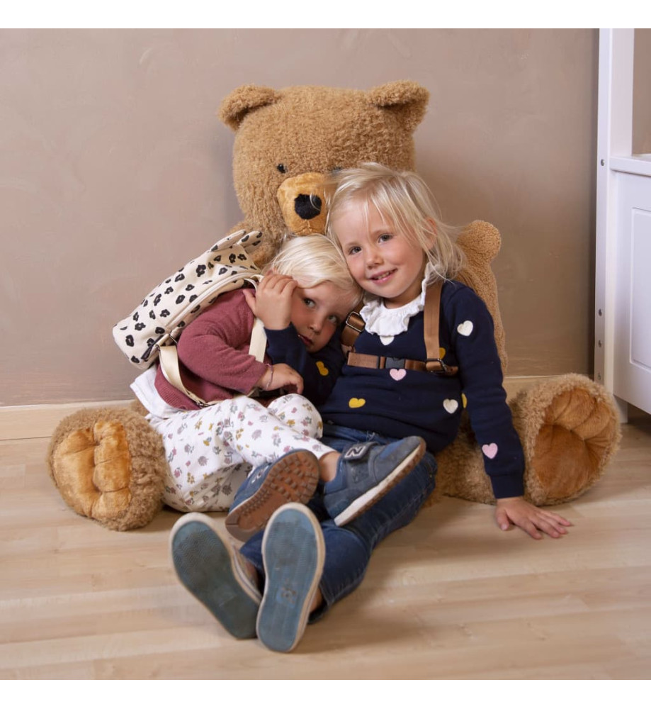 CHILDHOME Ours assis en peluche 76 cm