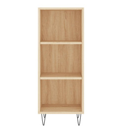 Buffet haut Chêne sonoma 34,5x32,5x180 cm Bois d'ingénierie