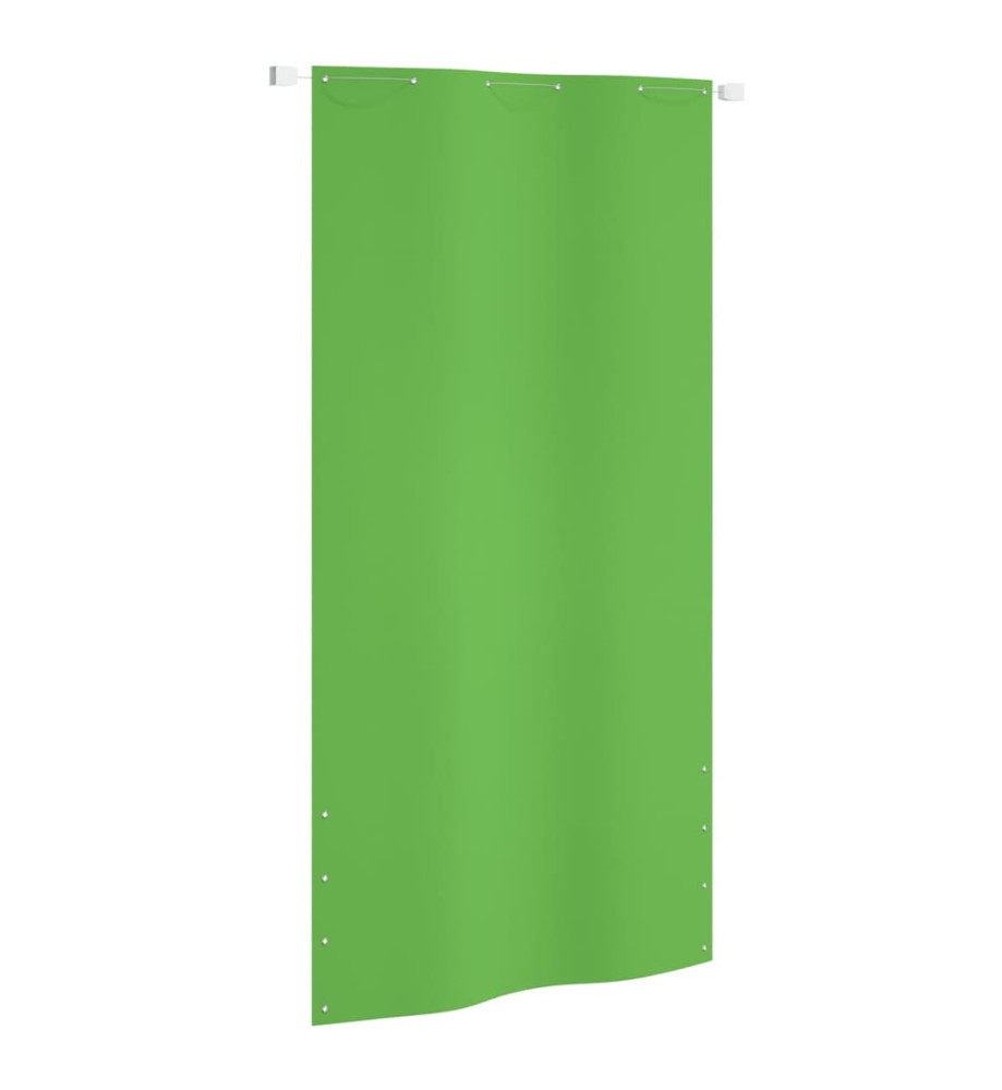 Écran de balcon Vert clair 120x240 cm Tissu Oxford