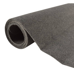 Tapis de couloir anthracite 80x180 cm