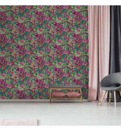 DUTCH WALLCOVERINGS Papier peint Paradise Flower Rose