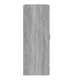 Armoire murale suspendue Sonoma gris 69,5x32,5x90 cm