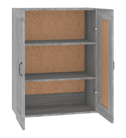 Armoire murale suspendue Sonoma gris 69,5x32,5x90 cm