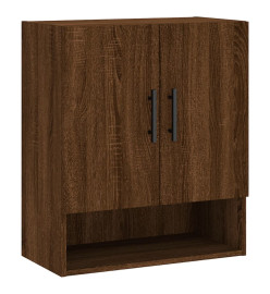 Armoire murale chêne marron 60x31x70 cm bois d'ingénierie