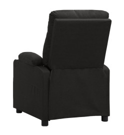 Fauteuil de massage Noir Tissu