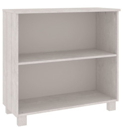 Buffet HAMAR Blanc 85x35x80 cm Bois massif de pin