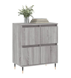 Buffet Sonoma gris 60x35x70 cm Bois d'ingénierie