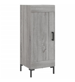 Buffet haut Sonoma gris 34,5x34x180 cm Bois d'ingénierie