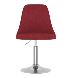 Tabouret de bar Rouge bordeaux Tissu