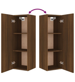 Ensemble de meubles TV 8 pcs Chêne marron Bois d'ingénierie