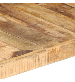 Table basse 140x70x40 cm Bois de manguier brut