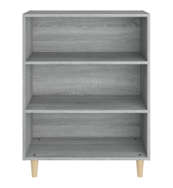 Buffet Sonoma gris 69,5x32,5x90 cm Bois d'ingénierie