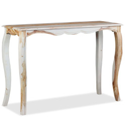 Table console Bois de Sesham massif 110 x 40 x 76 cm