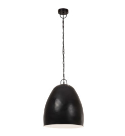 Lampe suspendue industrielle 25 W Noir Rond 42 cm E27