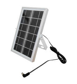 Eurotrail Panneau solaire de camping 25,5x16x10 cm noir