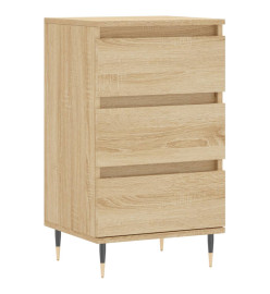 Buffet chêne sonoma 40x35x70 cm bois d'ingénierie