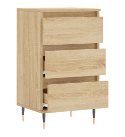 Buffet chêne sonoma 40x35x70 cm bois d'ingénierie