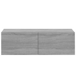 Meubles TV muraux 4 pcs Sonoma gris 100x30x30 cm