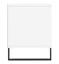 Meuble TV blanc 100x34,5x44,5 cm bois d'ingénierie