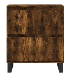 Buffet Chêne fumé 60x35x70 cm Bois d'ingénierie