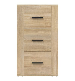 Buffet Chêne sonoma 40x33x70 cm Bois d'ingénierie