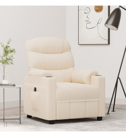 Fauteuil Crème Tissu