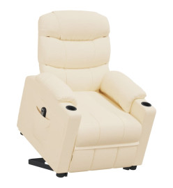 Fauteuil Crème Tissu