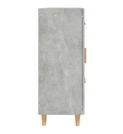 Buffet Gris béton 69,5x34x90 cm Bois d'ingénierie