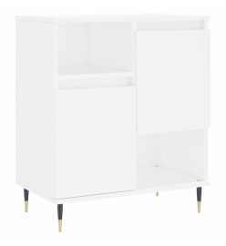 Buffets 3 pcs Blanc Bois d'ingénierie