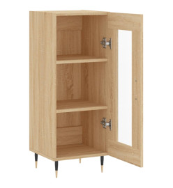 Buffet Chêne sonoma 34,5x34x90 cm Bois d'ingénierie