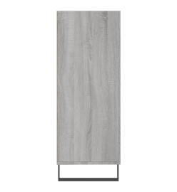 Armoire à étagères sonoma gris 69,5x32,5x90cm bois d'ingénierie