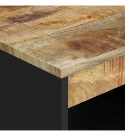 Table basse 90x50x40 cm bois de manguier massif