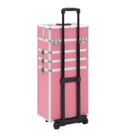 Chariot de maquillage Aluminium Rose