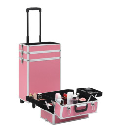 Chariot de maquillage Aluminium Rose