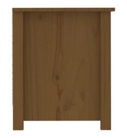 Armoire à chaussures Marron miel 110x38x45,5 cm Bois pin massif