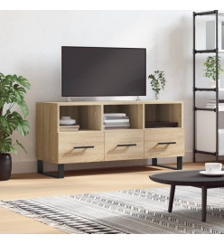 Meuble TV chêne sonoma 102x36x50 cm bois d'ingénierie