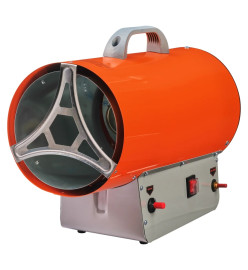 Qlima Chauffage à air forcé au gaz GFA 1030 E 22,5x47,5x36 cm Orange