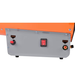 Qlima Chauffage à air forcé au gaz GFA 1030 E 22,5x47,5x36 cm Orange