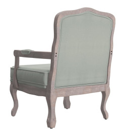 Fauteuil gris clair 64x64x90 cm velours