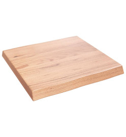 Dessus de table bois chêne massif traité bordure assortie