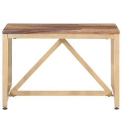 Table d'appoint 60x60x40 cm Bois solide