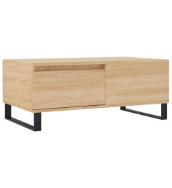 Table basse Chêne sonoma 90x50x36,5 cm Bois d'ingénierie