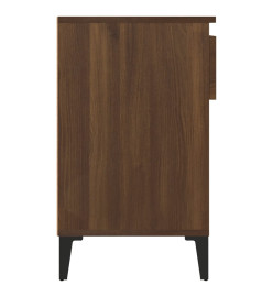 Armoire à chaussures Chêne marron 102x36x60cm Bois d'ingénierie