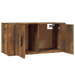 Ensemble de meubles TV 3 pcs Chêne fumé Bois d'ingénierie