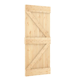 Porte NARVIK 85x210 cm bois massif de pin