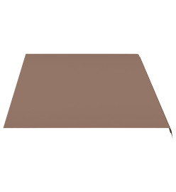 Tissu de remplacement pour auvent Marron 5x3 m