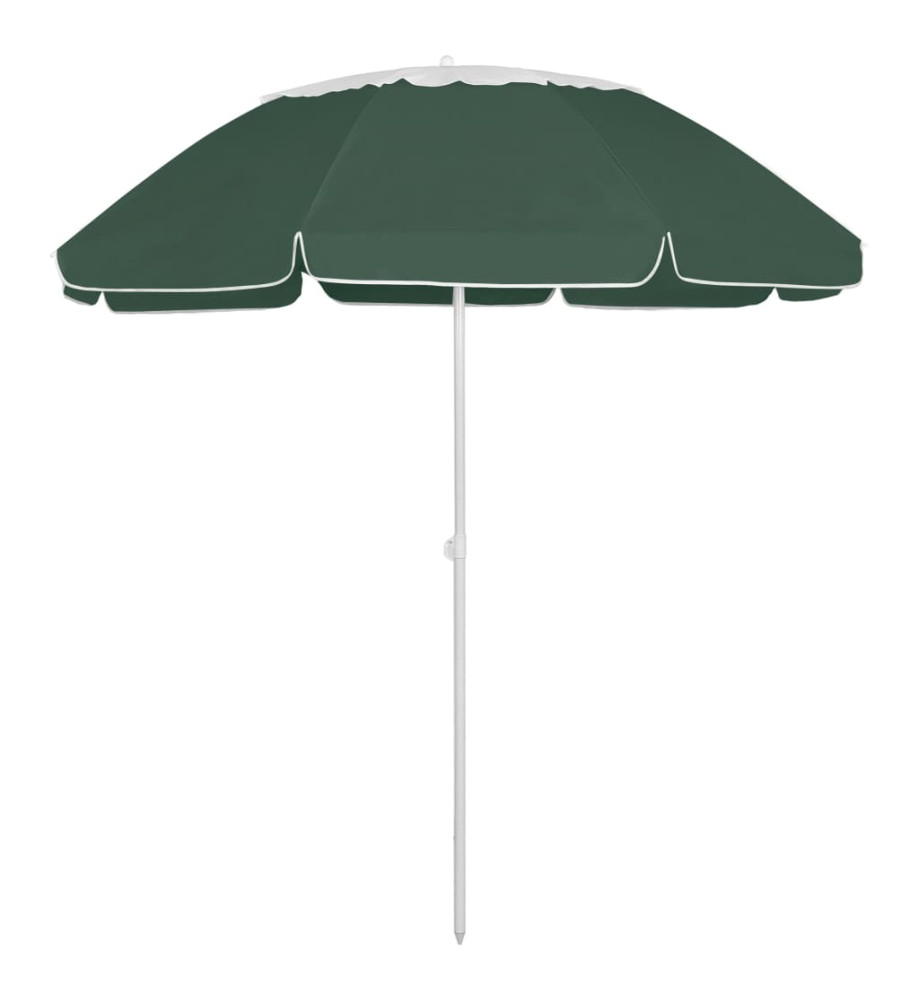 Parasol de plage Vert 300 cm