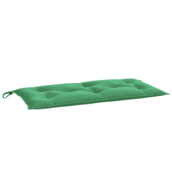 Coussin de banc de jardin vert 100x50x7 cm tissu oxford