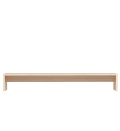 Support de moniteur 100x27x15 cm Bois de pin solide