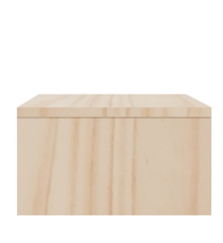 Support de moniteur 100x27x15 cm Bois de pin solide